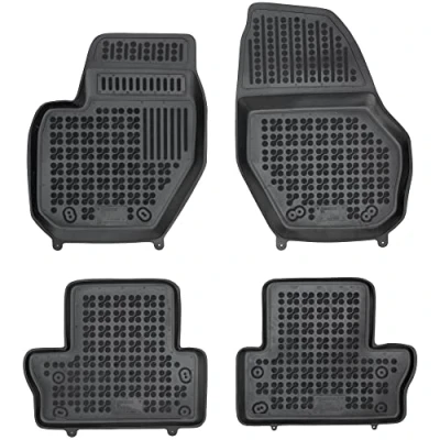 Afbeelding van M MOTOS Rubberen automat voor Volvo XC60 2008 2017, maak je reis comfortabeler met deze duurzame automat, kofferbakmat alle weersomstandigheden, bescherming tegen vuil.