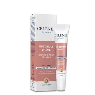 Afbeelding van Celenes by Sweden Cloudberry Oogcontourbalsem Anti Stress 15ml Oogcrème Alcoholvrij, Parfumvrij en vrij van parabenen