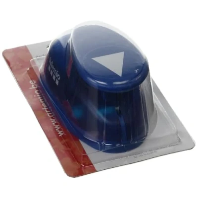 Afbeelding van Artemio 5 cm reuzenperforator driehoek, blauw
