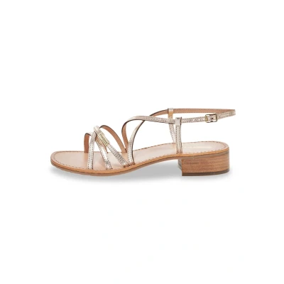 Afbeelding van Les Tropeziennes par M Belarbi Harryna Sandalen, Dames, Maat: 41, Gold Leer