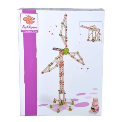 Image de Jeu de construction Eichhorn Eolienne 300 pièces 8 en 1