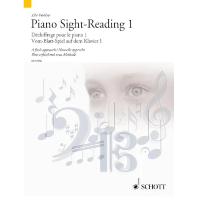 Afbeelding van Piano Sight Reading 1/Dechiffrage Pour Le 1/Vom Blatt Spiel Auf Dem Klavier 1