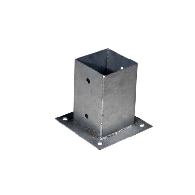 Afbeelding van Wovar Paalhouder op plaat 9 x 14 cm Per Stuk