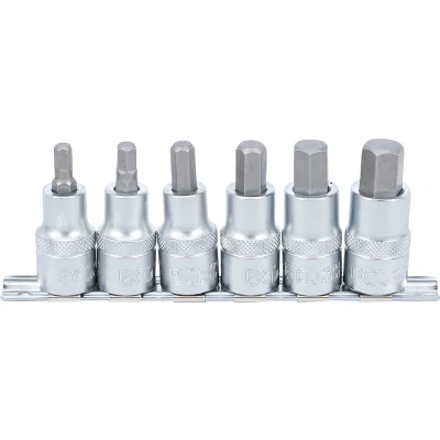 Afbeelding van BGS Dopsleutelbitset 1/2&quot; INBUS 6 14 mm delig