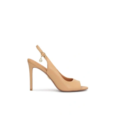 Afbeelding van Kazar AUDE.. Sandalen met hoge hak, Dames, Maat: 36, Beige Leer