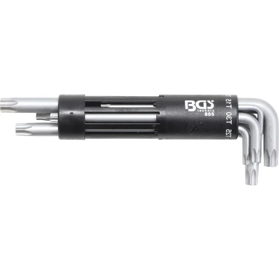 Afbeelding van BGS Stiftsleutelset extra lang torx met boring T10 T50 8 delig
