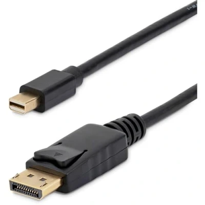 Afbeelding van StarTech. com kabel Mini DisplayPort naar 1.2, 1 m adapterkabel DP 4K x 2K UHD voor monitor omzettingskabel mDP (MDP2DPMM3)