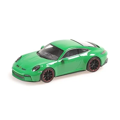 Afbeelding van Porsche 911 (992) GT3 Touring 2021/ black wheels 1:43 Minichamps