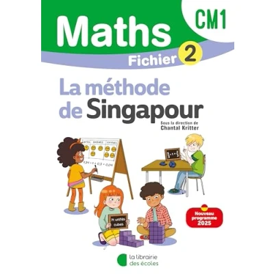 Afbeelding van METHODE DE SINGAPOUR MATHEMATIQUES CM1 FICHIER ELEVE,2