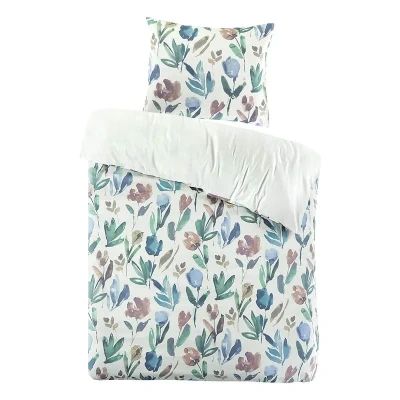 Afbeelding van Papillon Aquari Dekbedovertrek Eenpersoons 140x200/220 Multi gekleurd