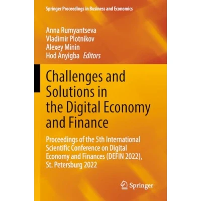 Afbeelding van Springer Proceedings in Business and Economics Challenges Solutions the Digital Economy Finance