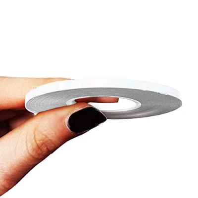 Afbeelding van 4R Quattroerre.it 10452 Trim Stripes plakstrips voor auto&#039;s, wit, 3 mm x 10 m