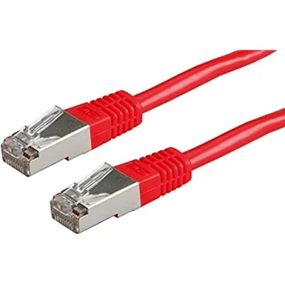 Afbeelding van VALUE Patchkabel Cat.6 (Class E) S/FTP (PiMF), rood, 5 m