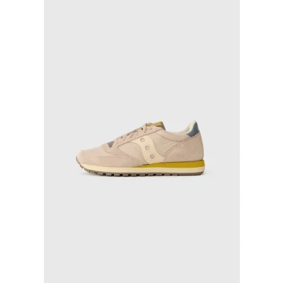 Afbeelding van Saucony JAZZ Original Unisex Sneakers laag, Maat: 41, Beige/yellow Schoenen