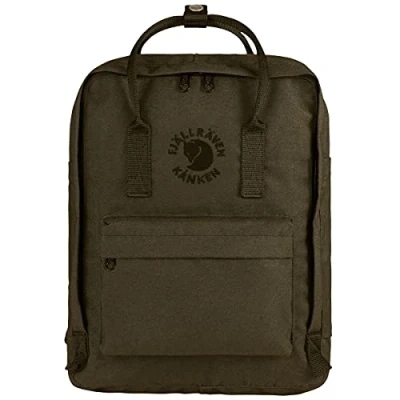 Afbeelding van Fjällräven Re Kånken Rugzak Met 12 Inch Laptopvak Bronsgroen