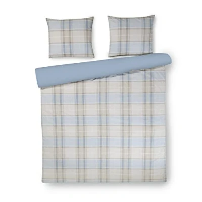 Afbeelding van Papillon Portland dekbedovertrek tweepersoons 200 x 200/220 Blauw