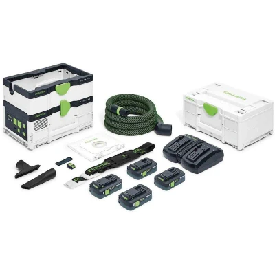 Afbeelding van Festool Accu stofzuiger CTLC SYS HPC 4,0 I Plus CLEANTEC 576944