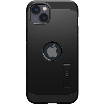 Afbeelding van Spigen Tough Armor Backcover magnetische ring iPhone 14 Plus hoesje Zwart