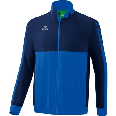 Afbeelding van Erima Six Wings presentatiejack new royal/new navy