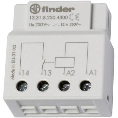 Afbeelding van Finder 13.31.8.230.4300 Schakelrelais Inbouw 1x NO 230 V/AC 12 A 1 stuk(s)