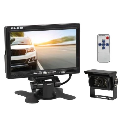 Afbeelding van BLOW BVS 549 78 600# Achteruitrijcamera 170 Met monitor, afstandsbediening F=2.5 / F=2.0, V Sync 50/60 Hz camera IP67