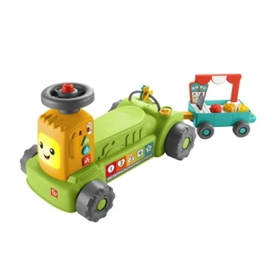 Image de Jeu d&#039;éveil Mattel Fisher Price Mon Tracteur de la Ferme 4 en 1