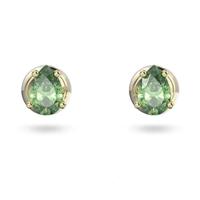 Afbeelding van Swarovski dames Stilla oorknopjes met kristal in de kleur Goud