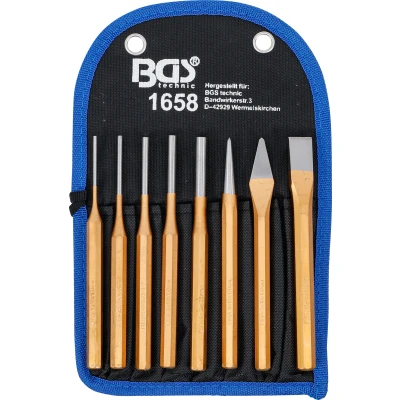 Afbeelding van BGS Pendrijverset 150 mm incl. beitel + centerpunt, 8 delig