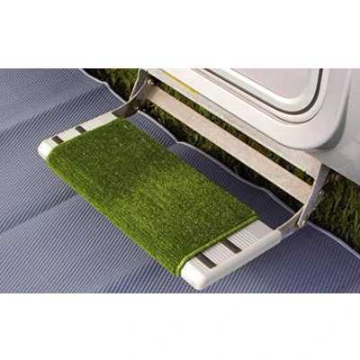 Afbeelding van Fiamma Clean Step Deurmat Groen Opstapjes