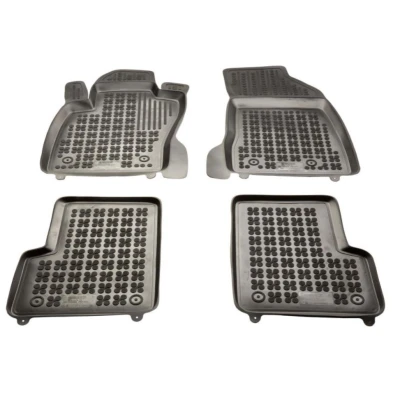 Afbeelding van REZAW PLAST 203107 Vloermatset Rubber voor en achter Zwart JEEP: Renegade Off Road