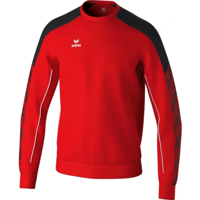 Afbeelding van Erima Evo Star Sweatshirt Kinderen Rood / Zwart Maat: 116