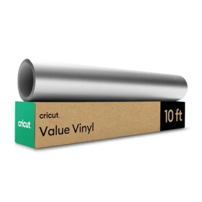 Afbeelding van Cricut Voordelig vinyl mat, zilver 30,5 cm x 3 m (1)