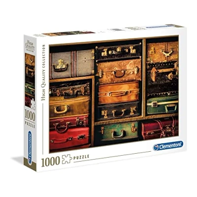 Afbeelding van Clementoni Puzzel Travel Suitcases 1000 Stukjes