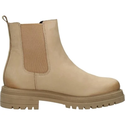 Afbeelding van SUB55 Chelsea boots Enkellaarsjes Plat cognac Maat 42