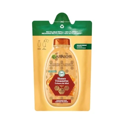 Image de Garnier Recharge Shampoing Reconstituant Loving Blends Trésors de Miel 250 ML