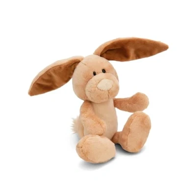 Afbeelding van Ralf Rabbit pluche konijn, 25 cm, bruin, zacht pluche, schattig dier om te knuffelen, spelen, voor kinderen en volwassenen, een geweldig cadeau idee