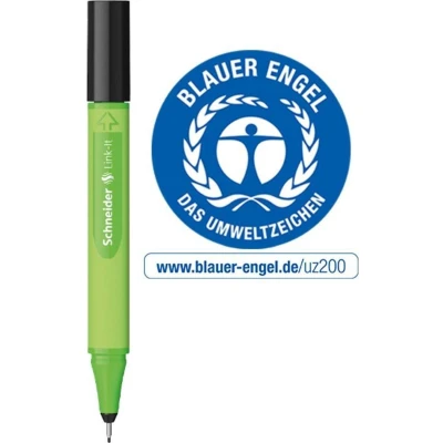 Afbeelding van Schneider fineliner Link it 0,4mm sapphire black S 191201