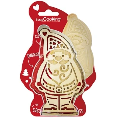 Afbeelding van ScrapCooking Kerstman uitstekers &amp; Embossers Set