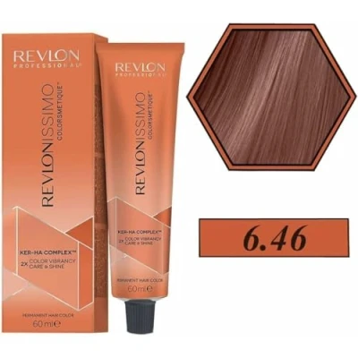 Afbeelding van Permanent Dye Revlon Revlonissimo Colorsmetique Nº 6,46 60 ml