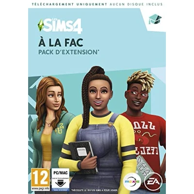Afbeelding van Les Sims 4 À la Fac (EP8) Pack d&#039;extension PC/Mac Jeu Vidéo Code dans boite Français