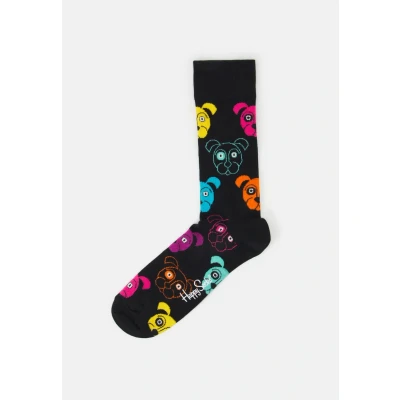 Afbeelding van Happy Socks DOG Unisex Sokken, Maat: 41 46, Black multi