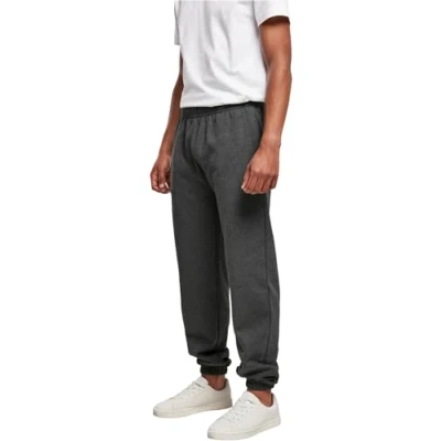Afbeelding van Basic Sweatpants Joggingsbroek met steekzakken Charcoal 5XL