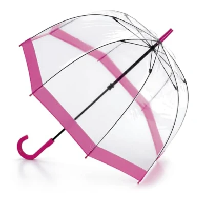 Afbeelding van Fulton Paraplu, Roze Trim, walking length, Paraplu
