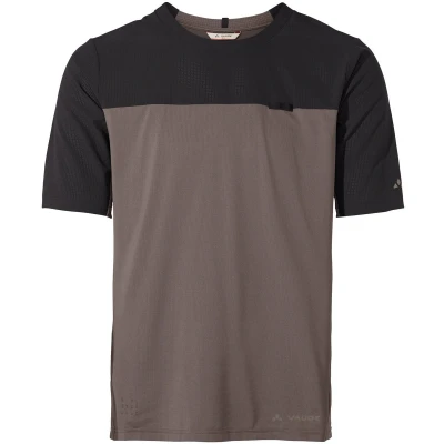 Afbeelding van Vaude KURO Wielershirt, Heren, Maat: Large, Coconut black