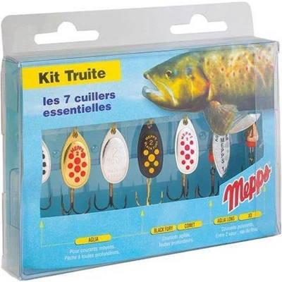 Afbeelding van Mepps Kunstaas Kit Forel (7 stuks) Spinner