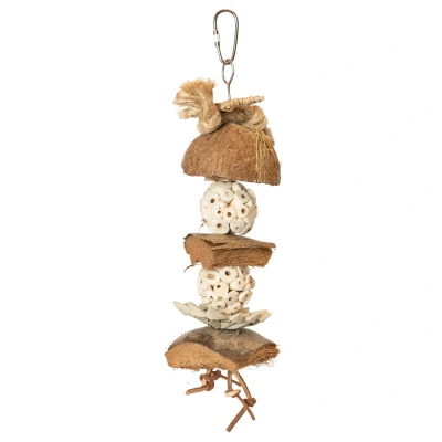 Afbeelding van Back Zoo Nature Coco Shred Sola Vogelspeelgoed Papegaaien speelgoed Parkieten