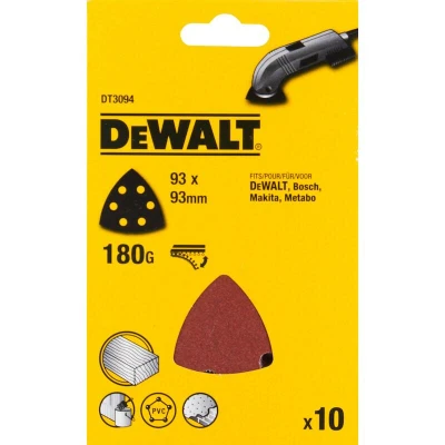 Afbeelding van DeWALT DT3094 P180 Deltaschuurpapier VE=10