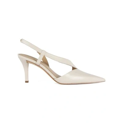 Afbeelding van Michael Kors Jaida Hoge hakken, Dames, Maat: 40.5, Light cream Leer