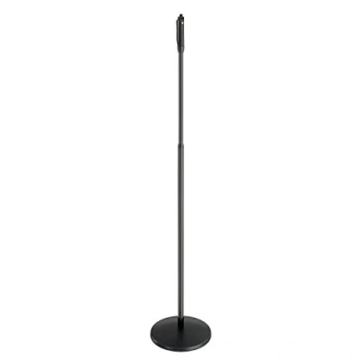 Image de Accessoires sonorisation K&amp;M 26200 300 55 PIED de MICROPHONE ELEGANCE ONE HAND NOIR pieds micros