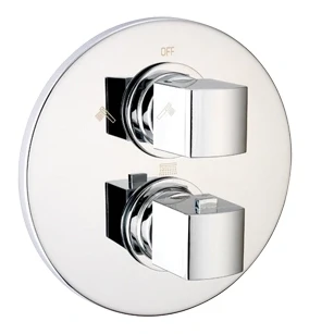 Afbeelding van Huber Dado inbouw douchethermostaat Chroom 437.01H.CR